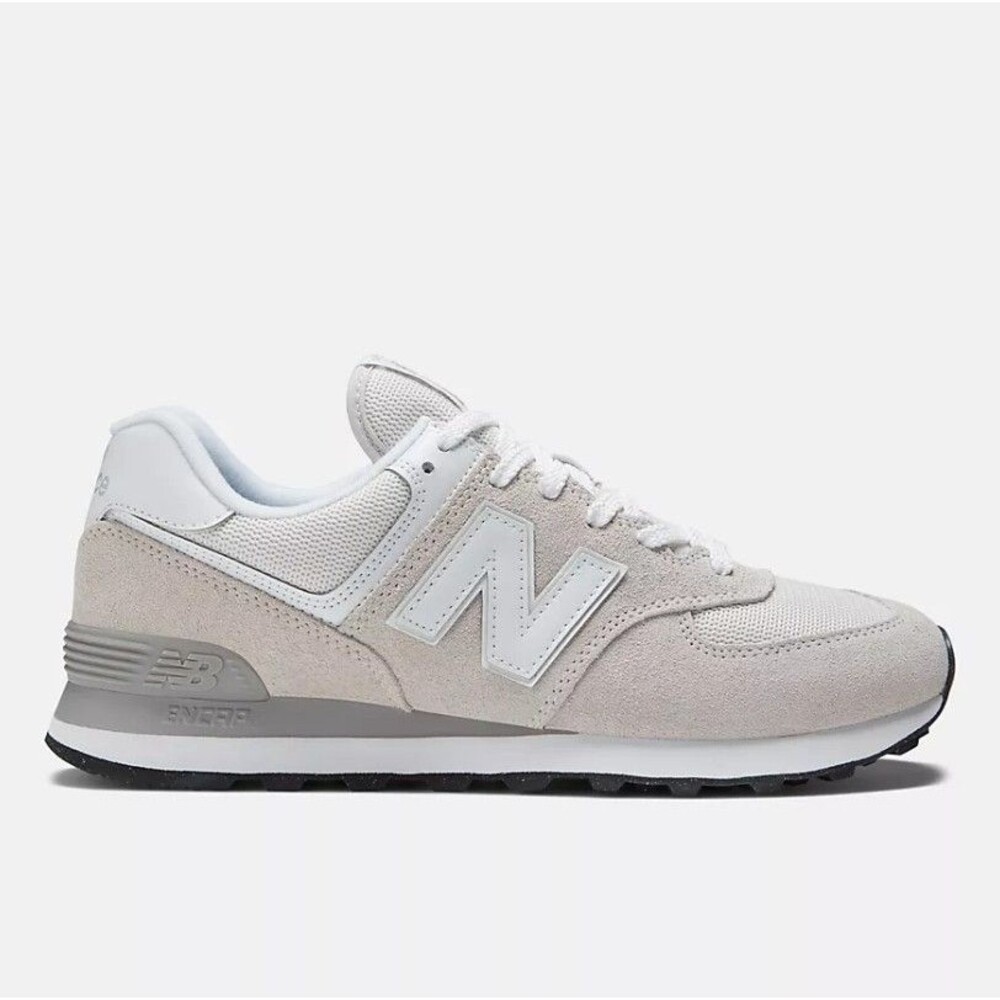New Balance 574 Core ML574EVW Men's Size 10 Gray White Sneakers New in Box
